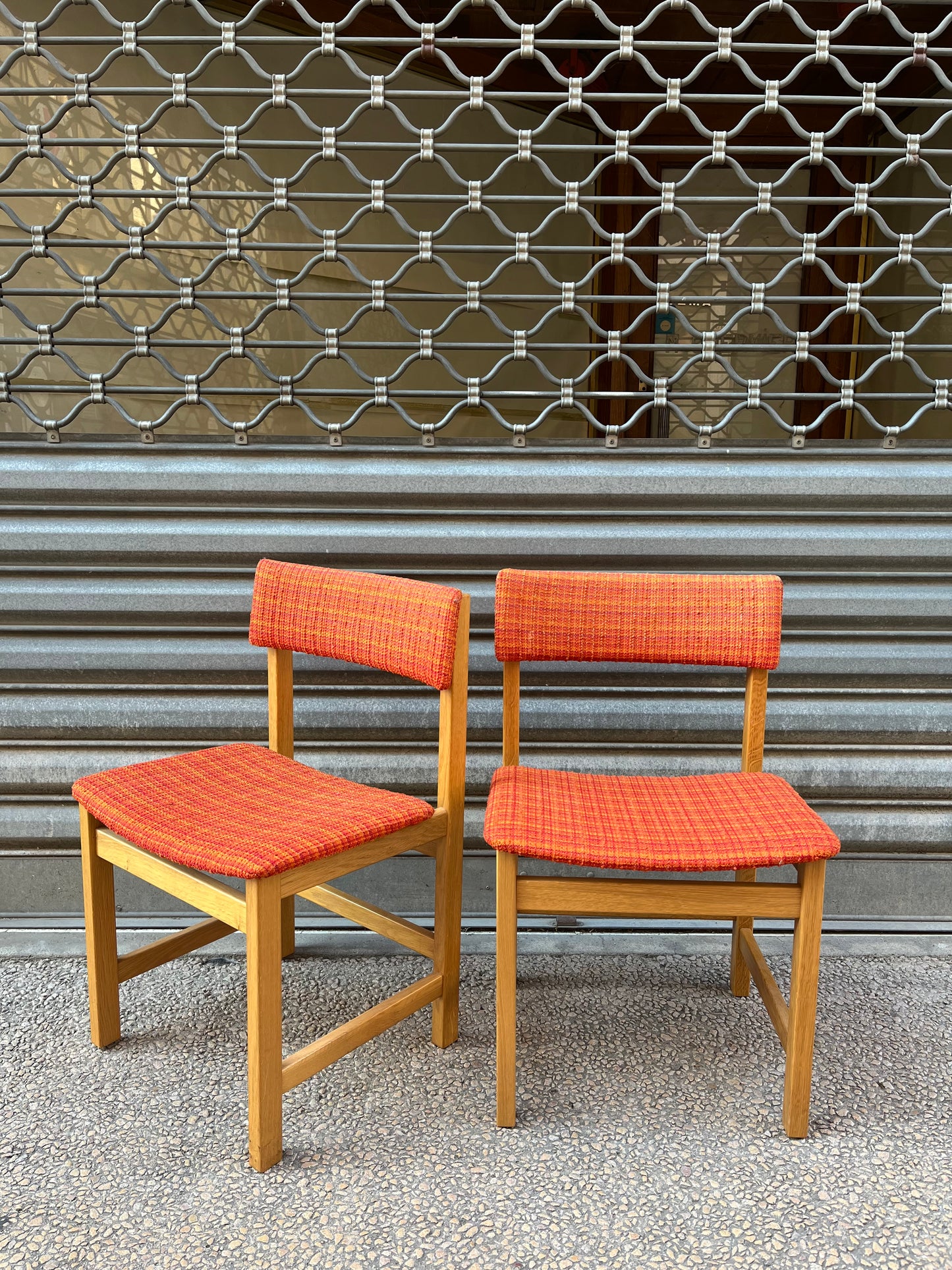 Chaises FARSTRUP vintage en chêne