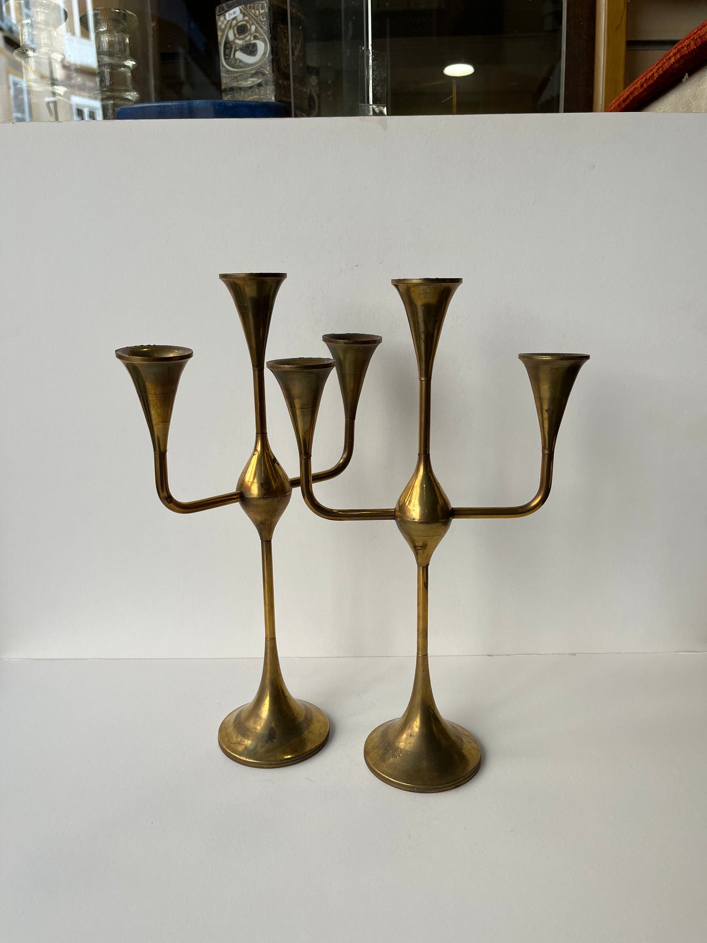 Paire de chandeliers danois Freddie Andersen