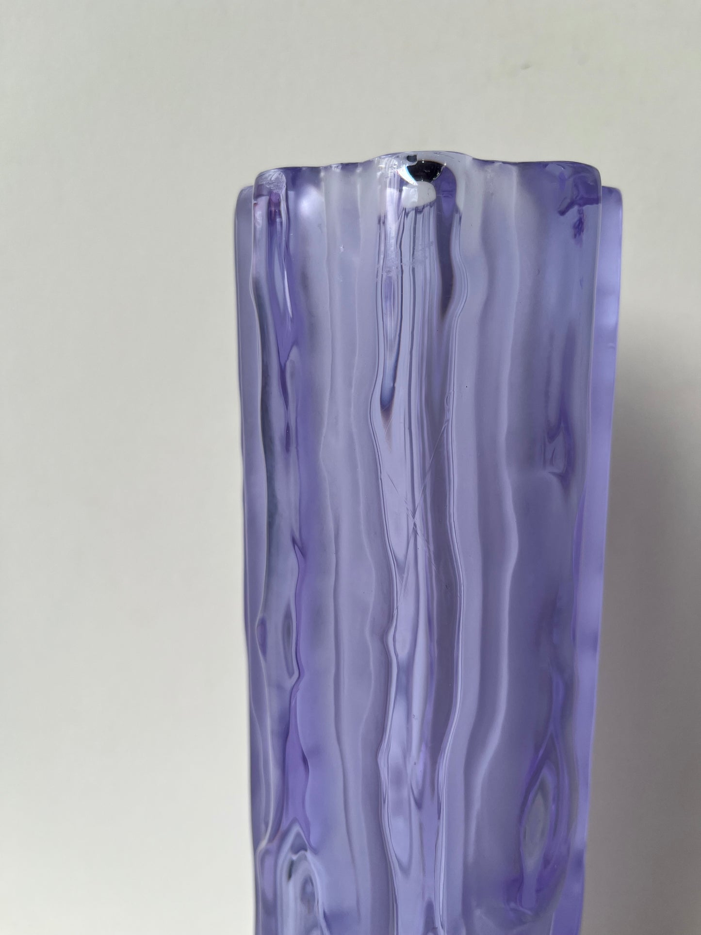 Vase italien vintage verre de Murano Cesare Toso