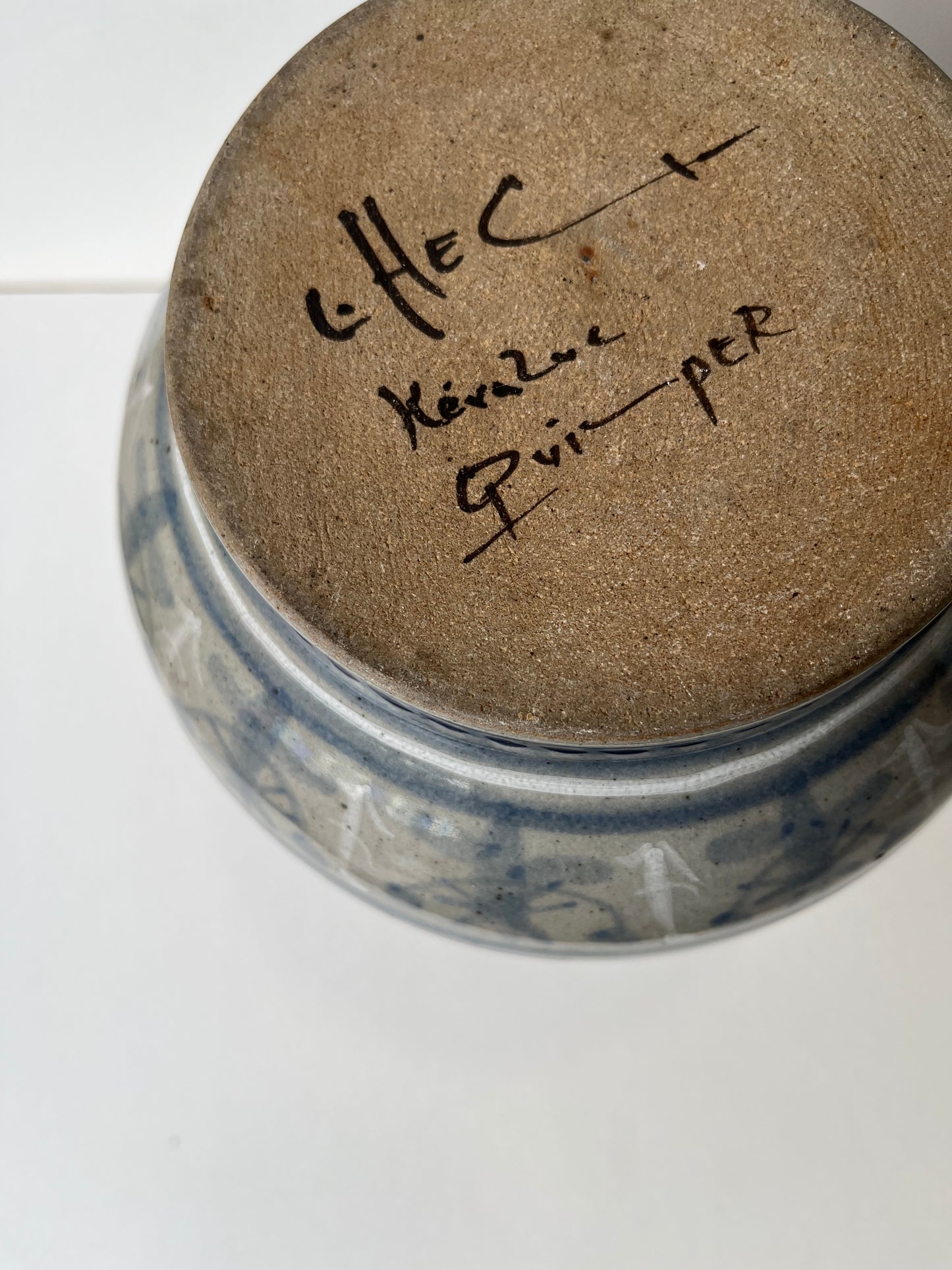 Grand vase à col évasé André L’Helguen pour Keraluc