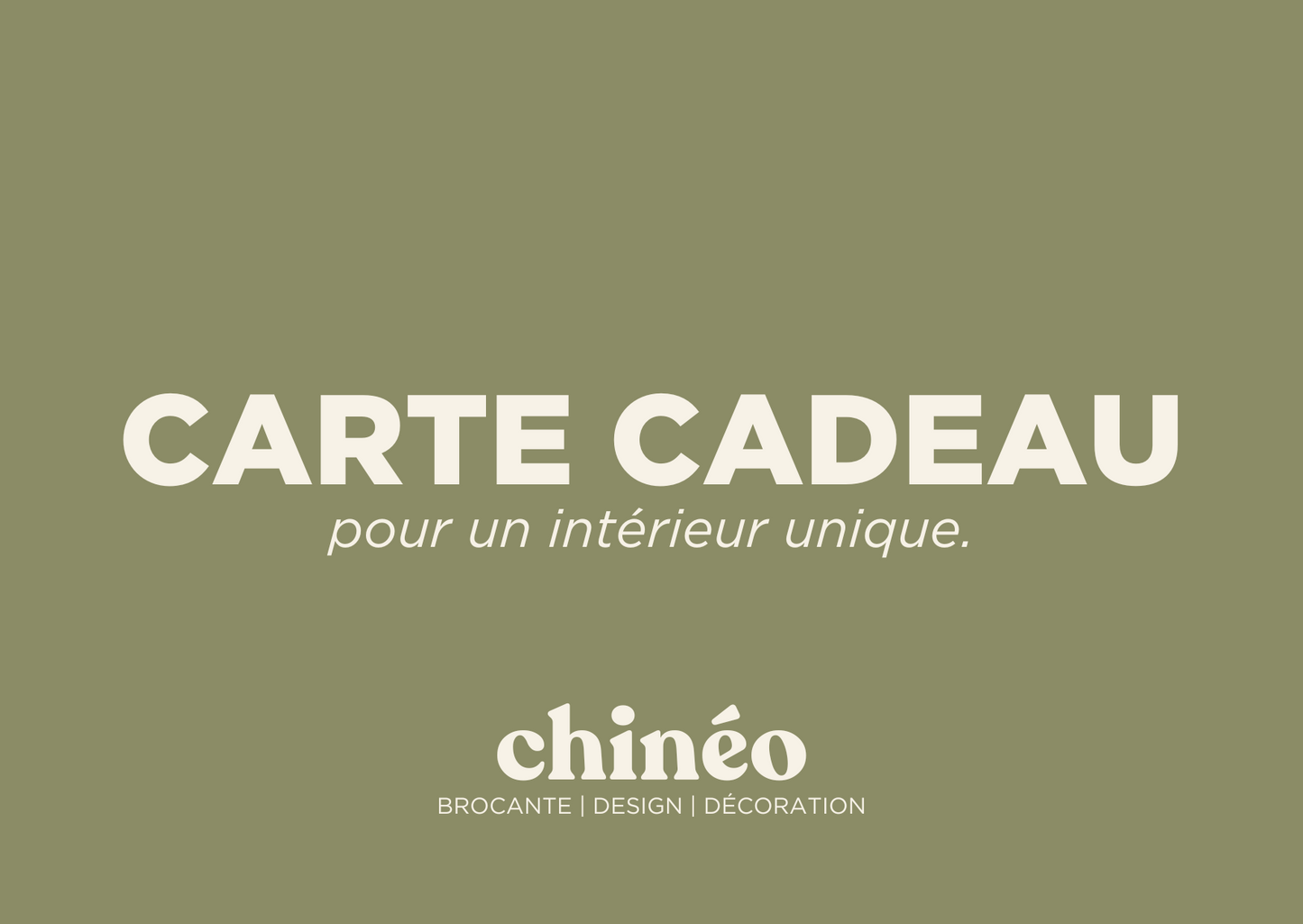 CARTE CADEAU