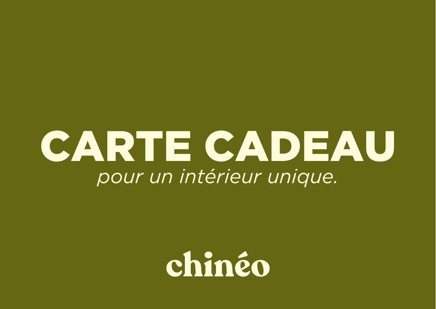 CARTE CADEAU