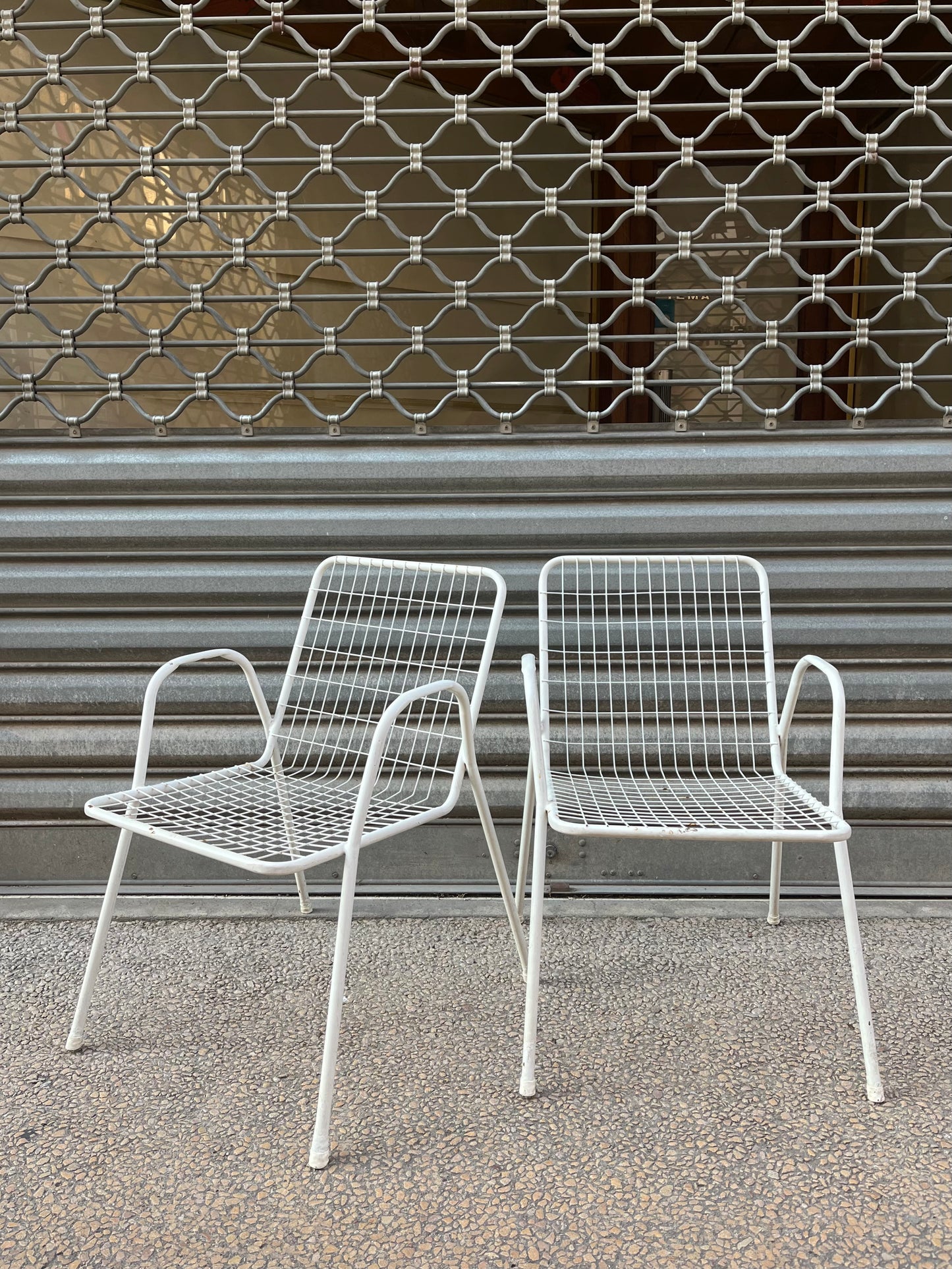 Chaises métalliques Emu RIO