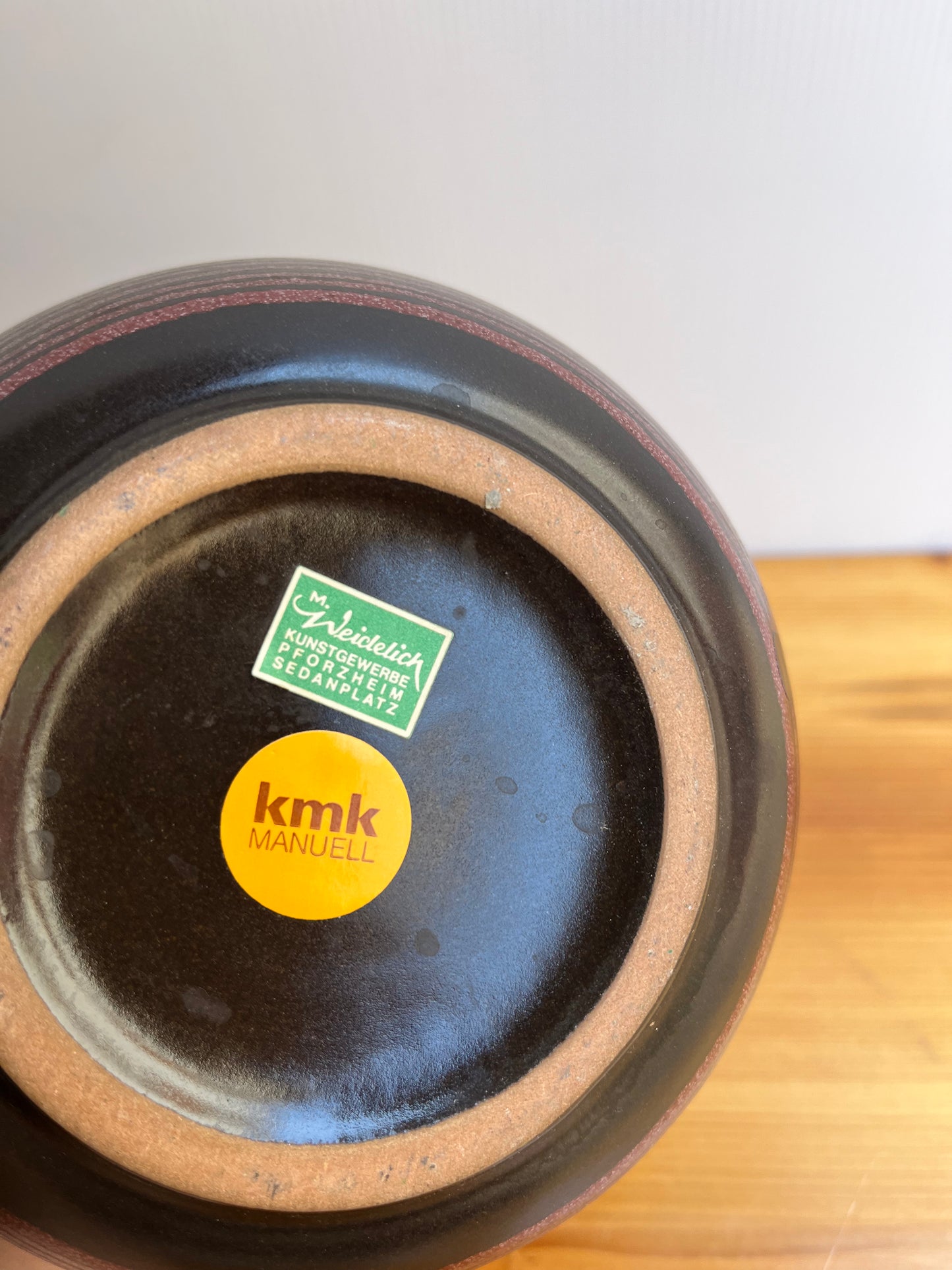 Vase boule KMK en céramique