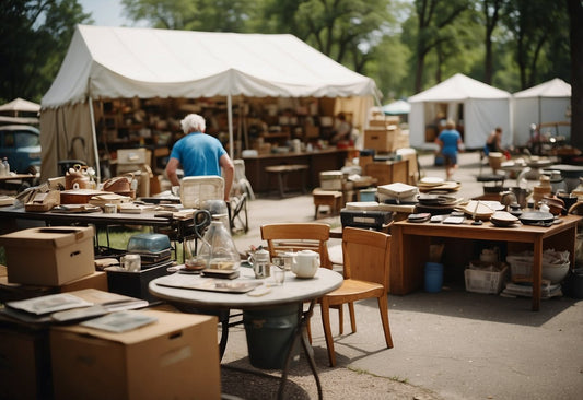 Vide-grenier senior avant travaux d'adaptation