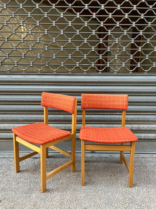 Chaises FARSTRUP vintage en chêne