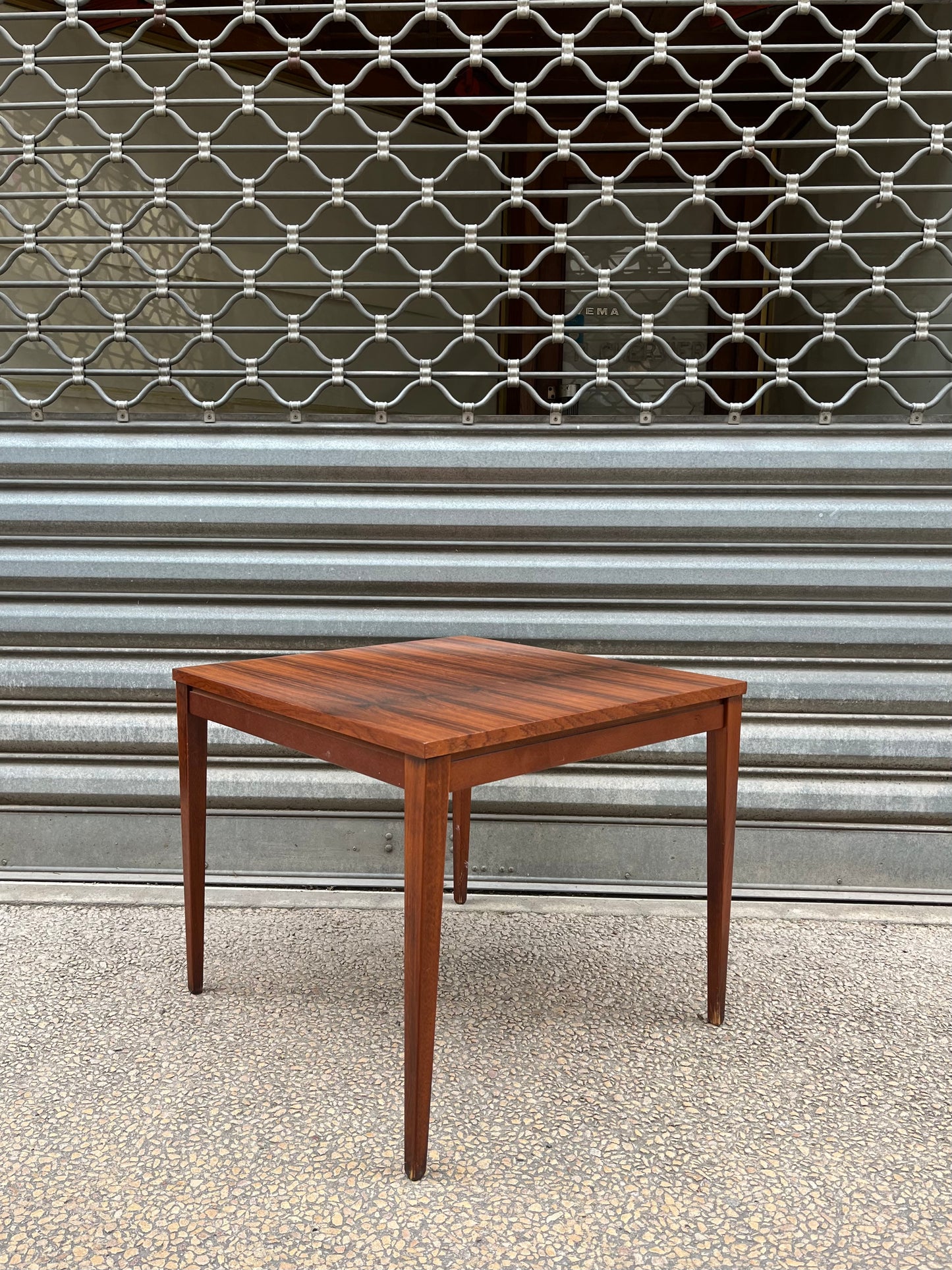 Table basse carrée placage palissandre