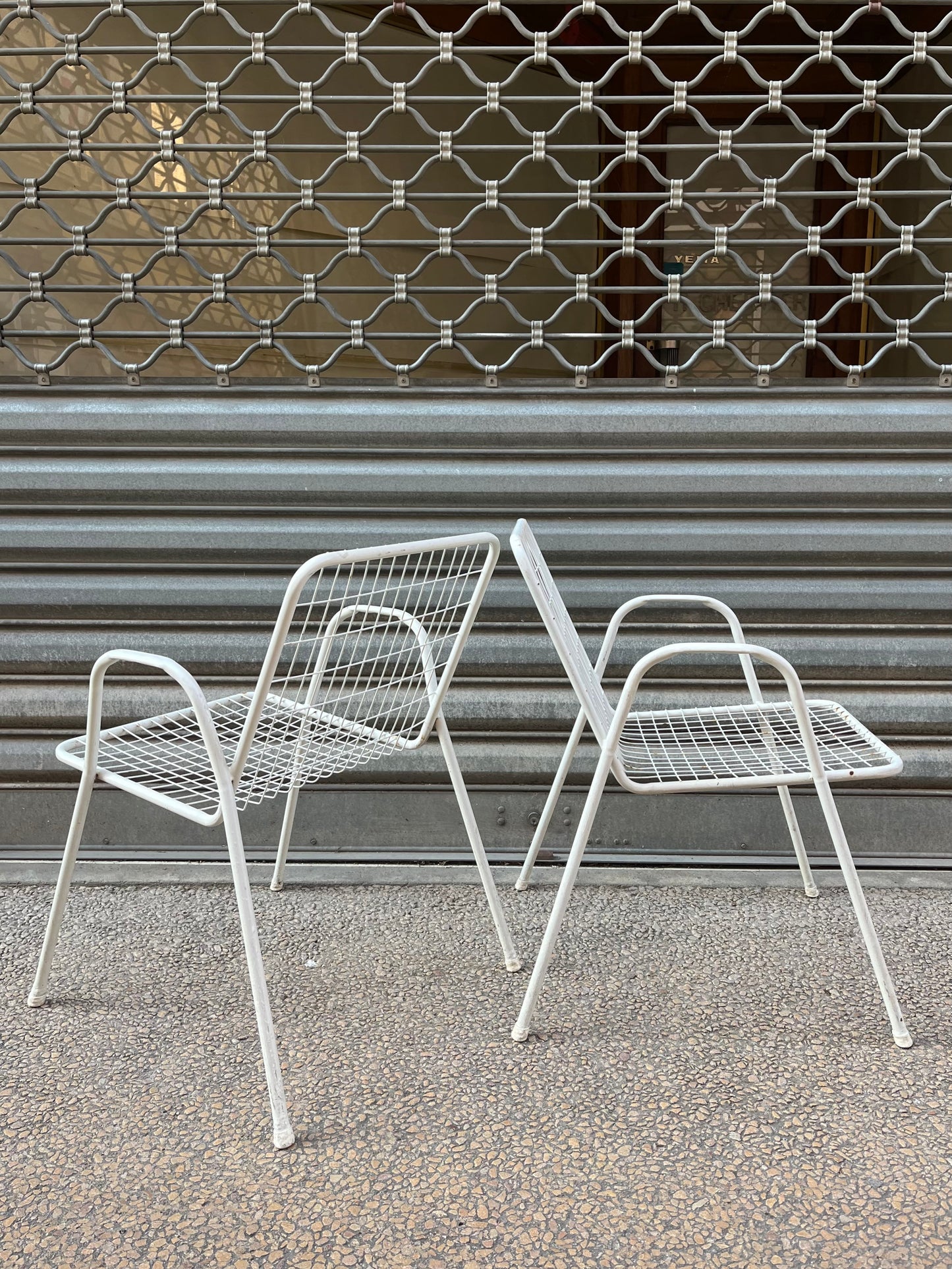 Chaises métalliques Emu RIO