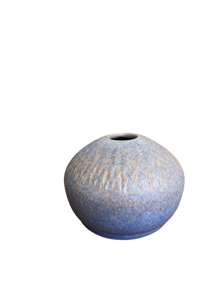 Vase soliflore boule signature asiatique