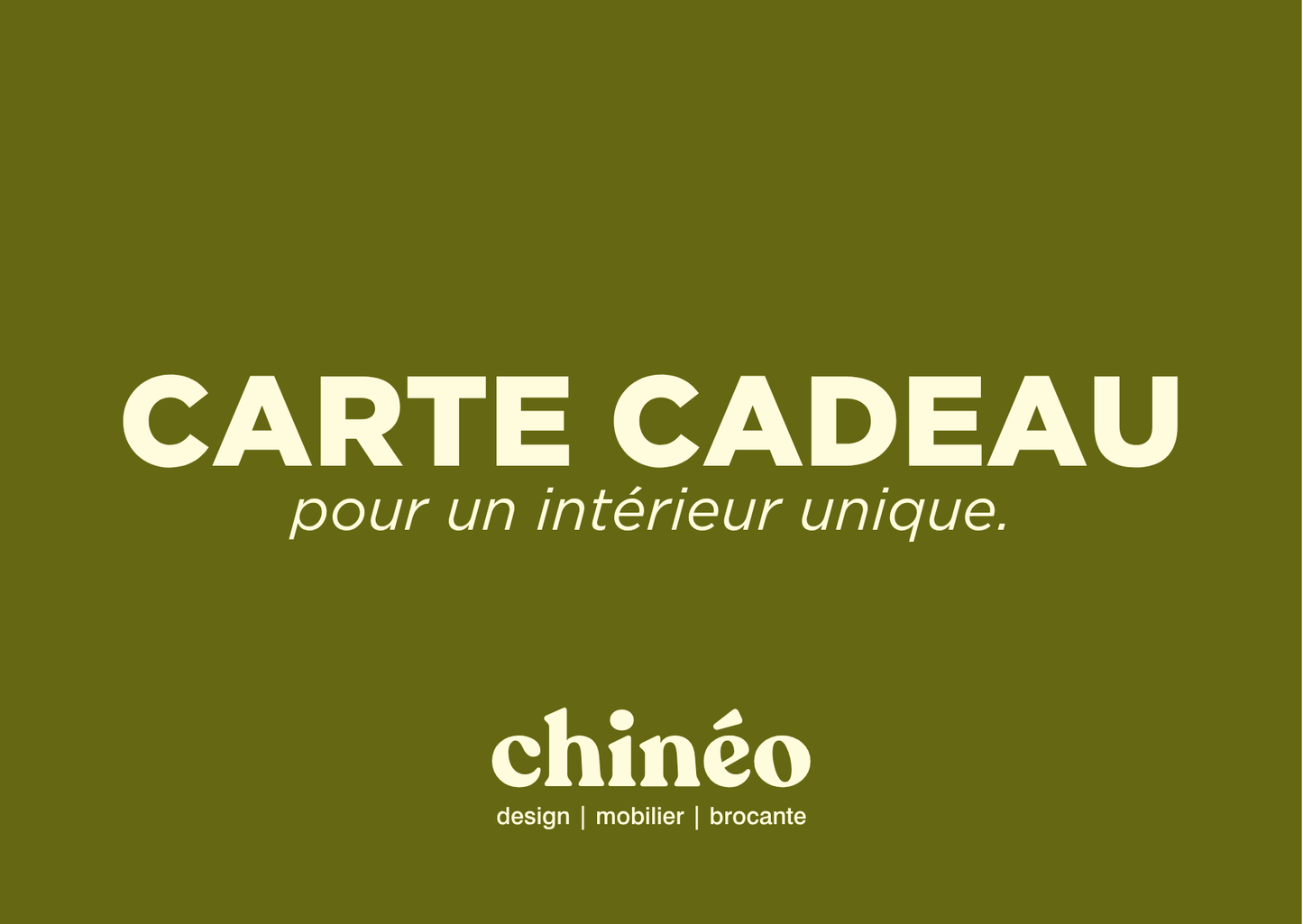 CARTE CADEAU