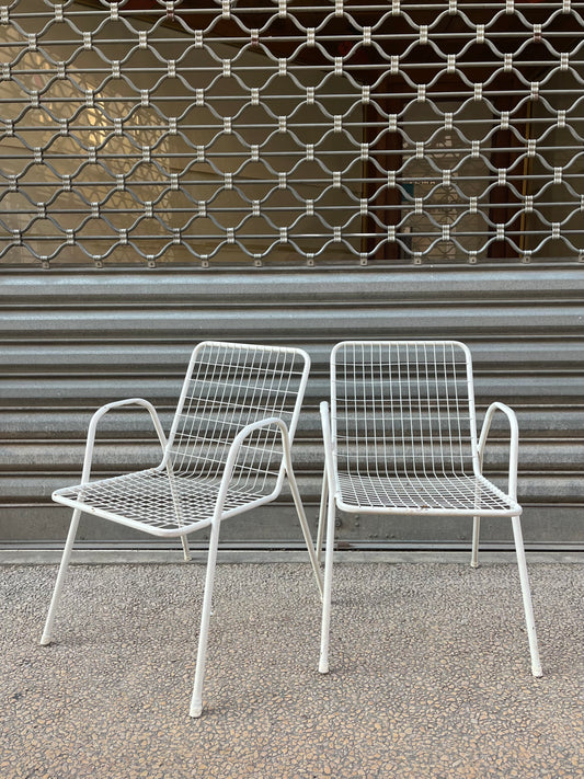 Chaises métalliques Emu RIO