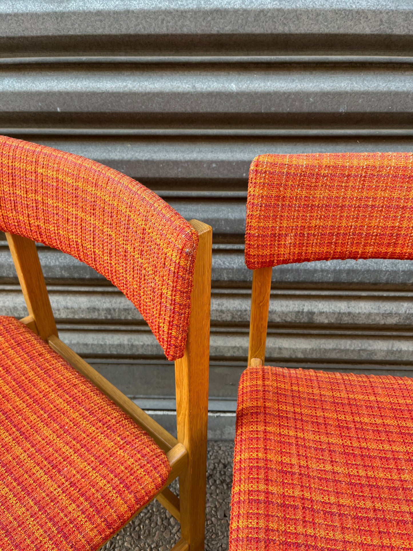 Chaises FARSTRUP vintage en chêne