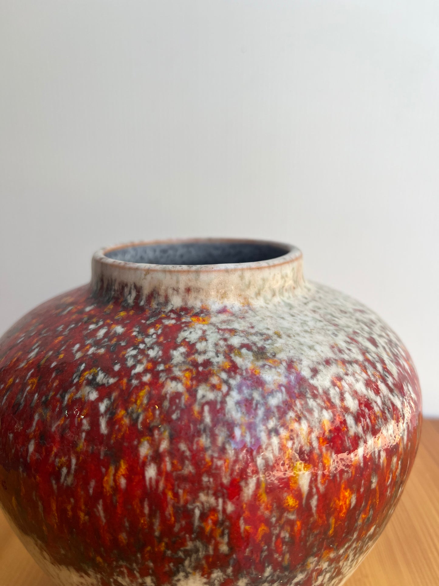 Vase en majolique Karlshrue