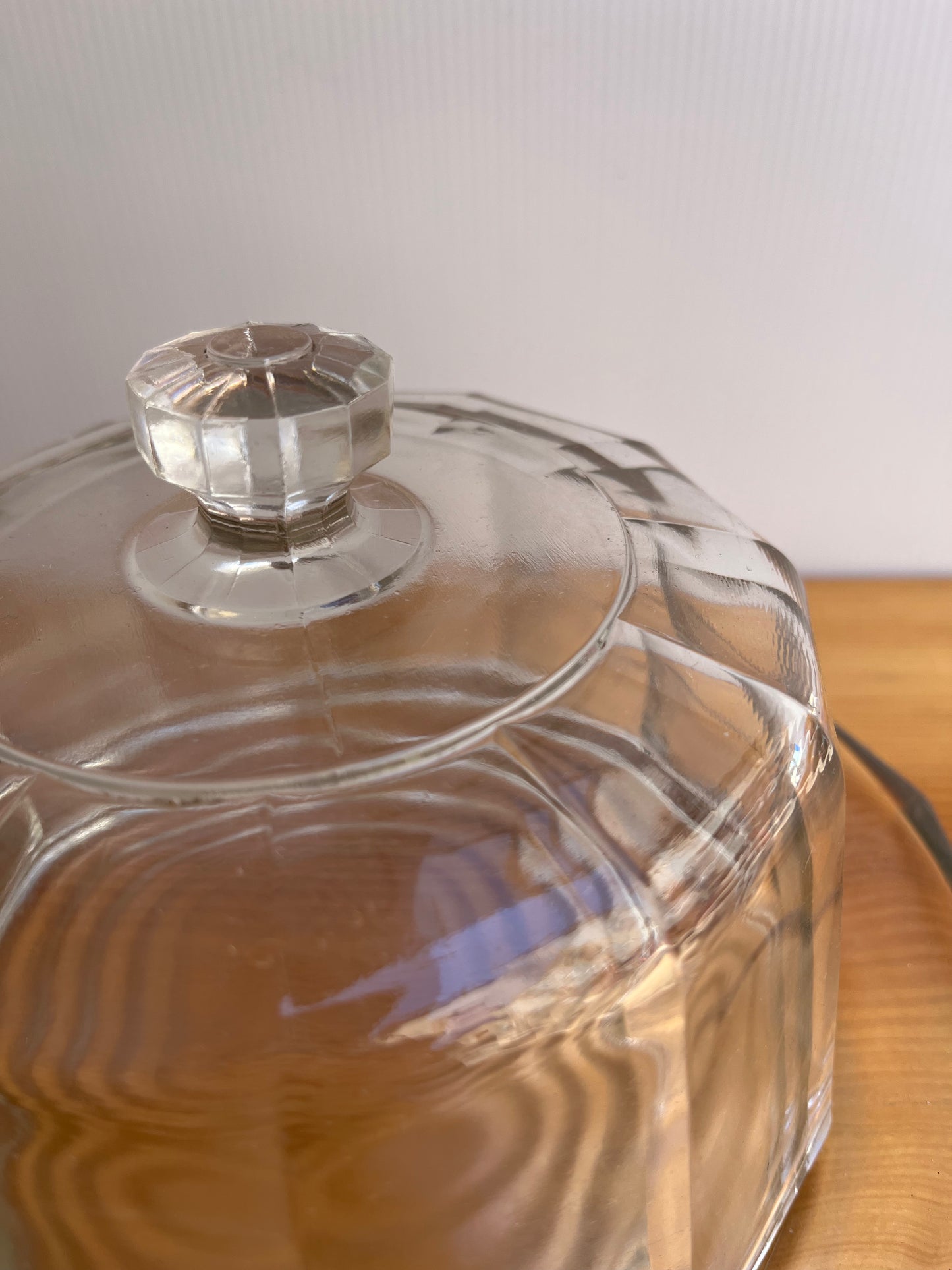 Cloche en verre soufflé petit prix (ébrechée)