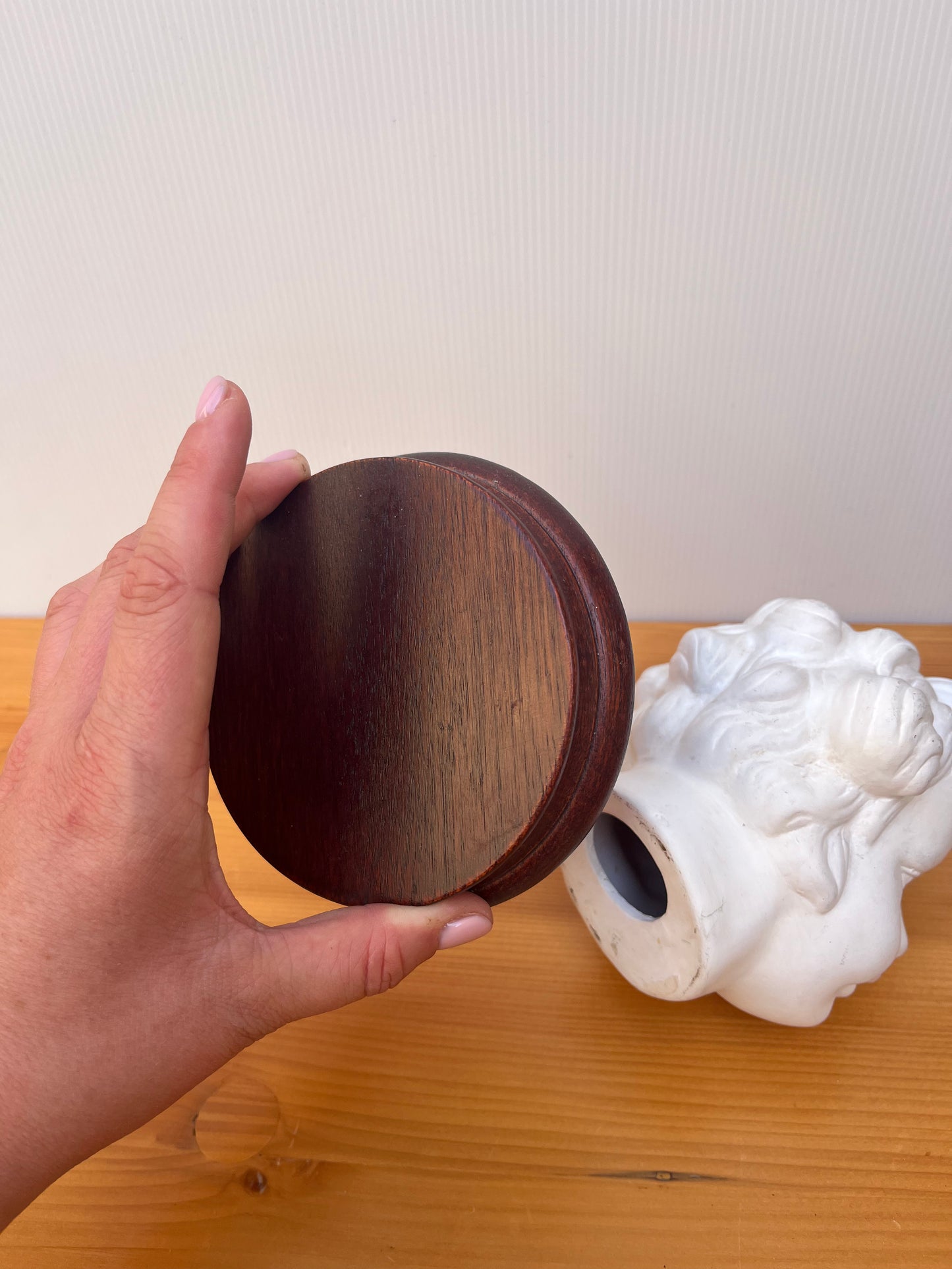Mini sculpture visage enfant