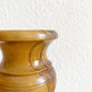 Vase tourné en bois d'olivier