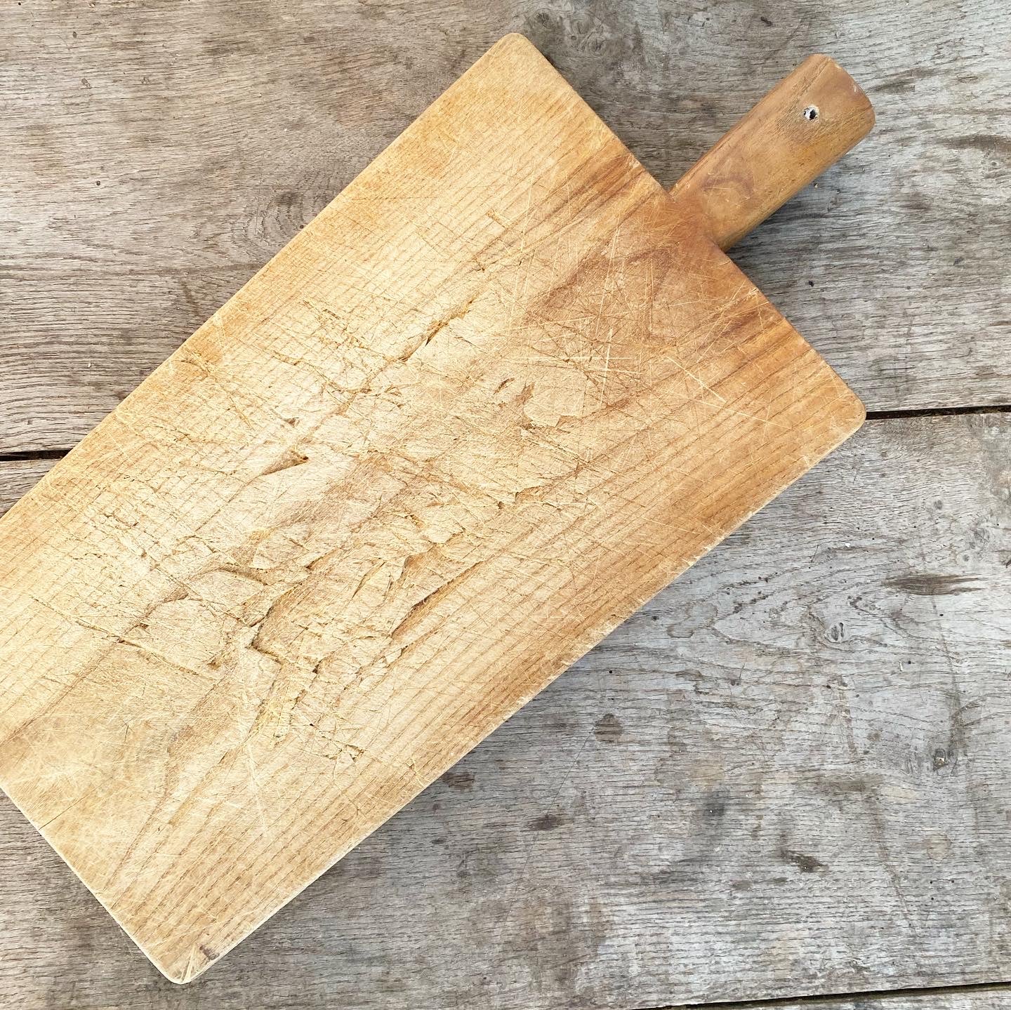 Planche à découper en bois 17x30