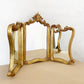 Triptyque miroir doré Louis XV