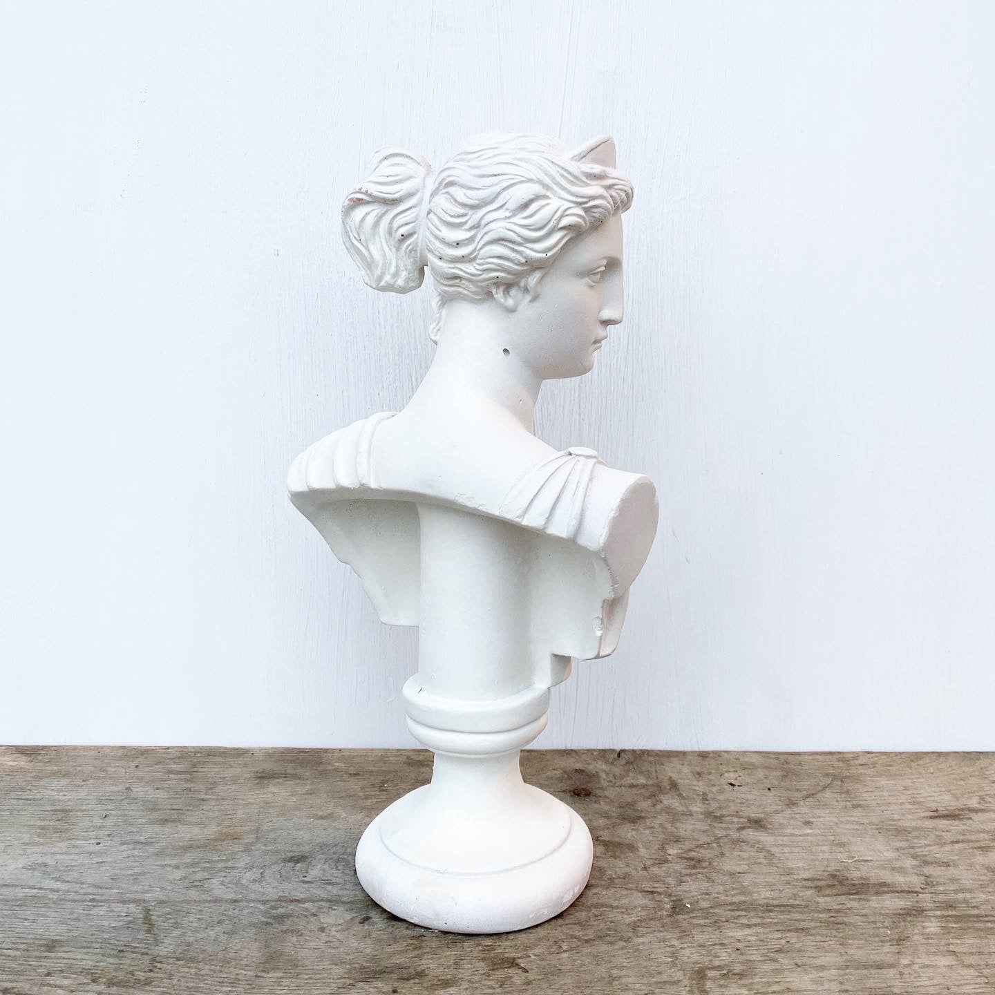 Buste Artemis en plâtre